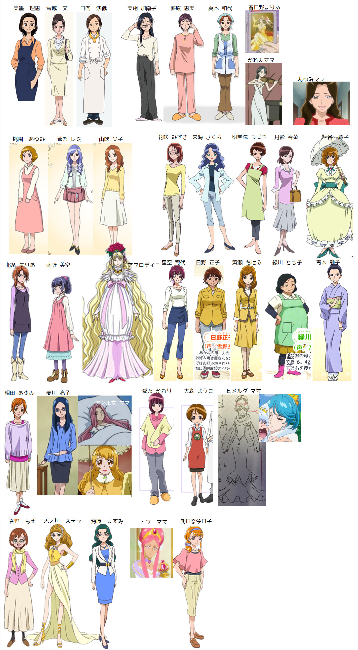 ベスト50 魔法使い プリキュア キャラクター 全イラスト集