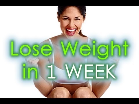 how to lose weight in a day meaning