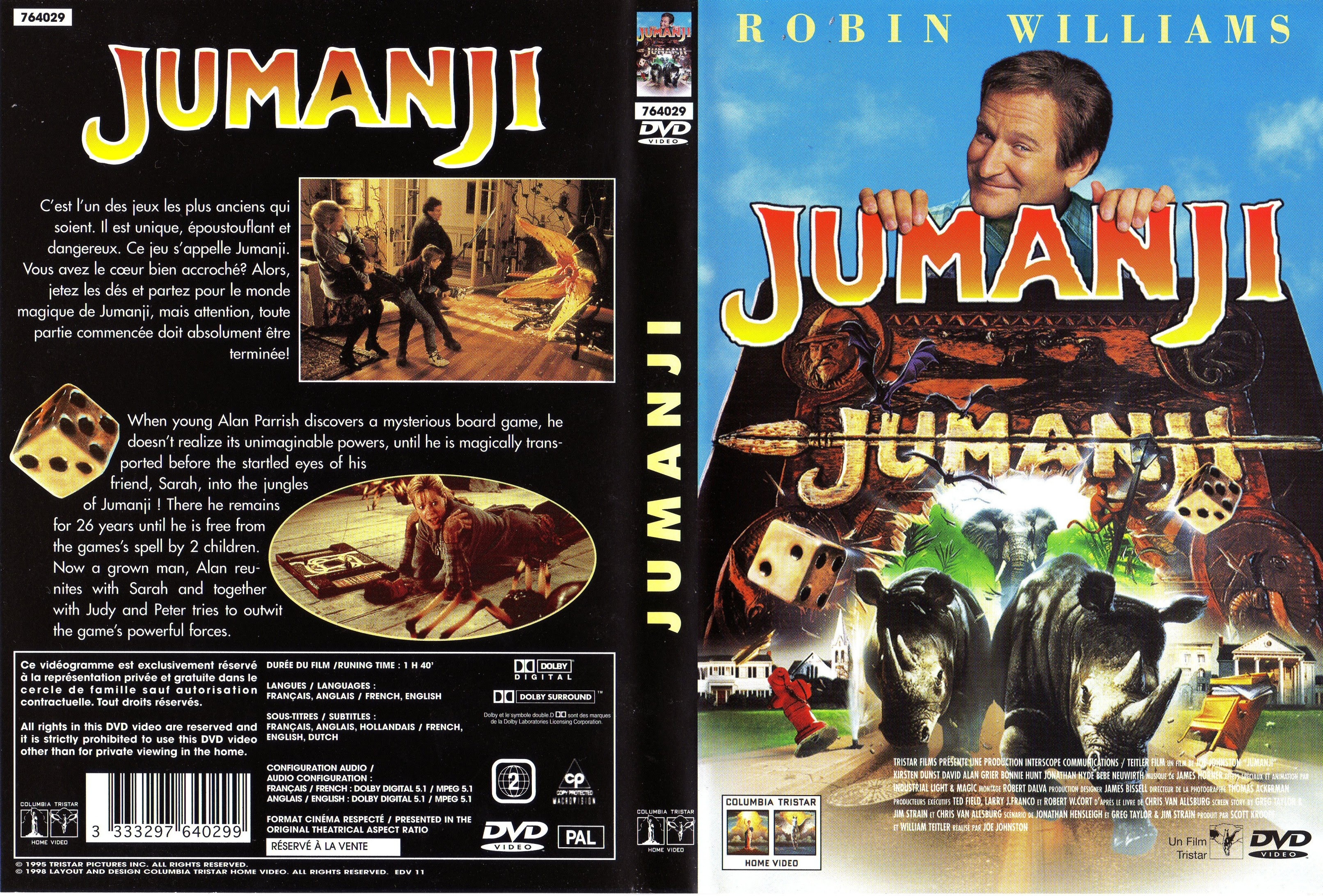 Movie Film Cinema Drama Serial Tv Book Synopsis Jumanji Robin