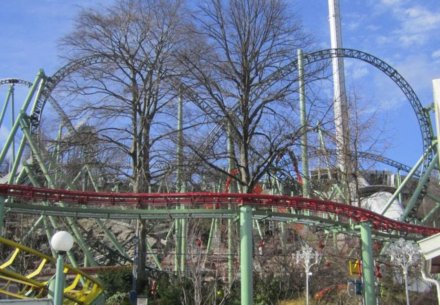 This cycle has been repeated for hollywood dream at universal studios japan, but. The Helix Roller Coaster At Liseberg