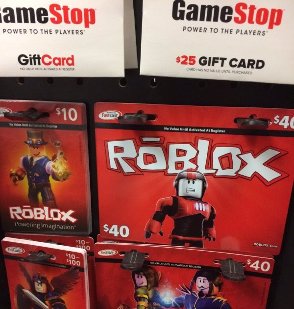 Can You Buy Roblox With A 5 Gamestop Gift Card | Roblox ...