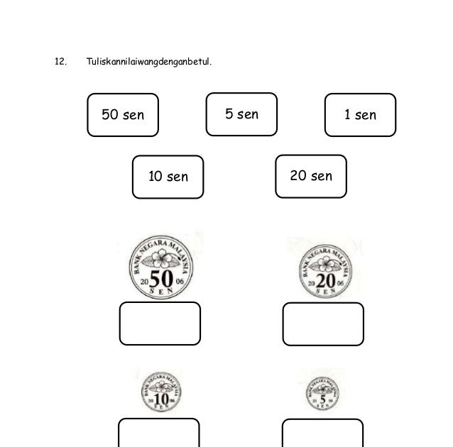 Contoh Soalan Ujian Matematik Kssr Tahun 3 - Adik Toys