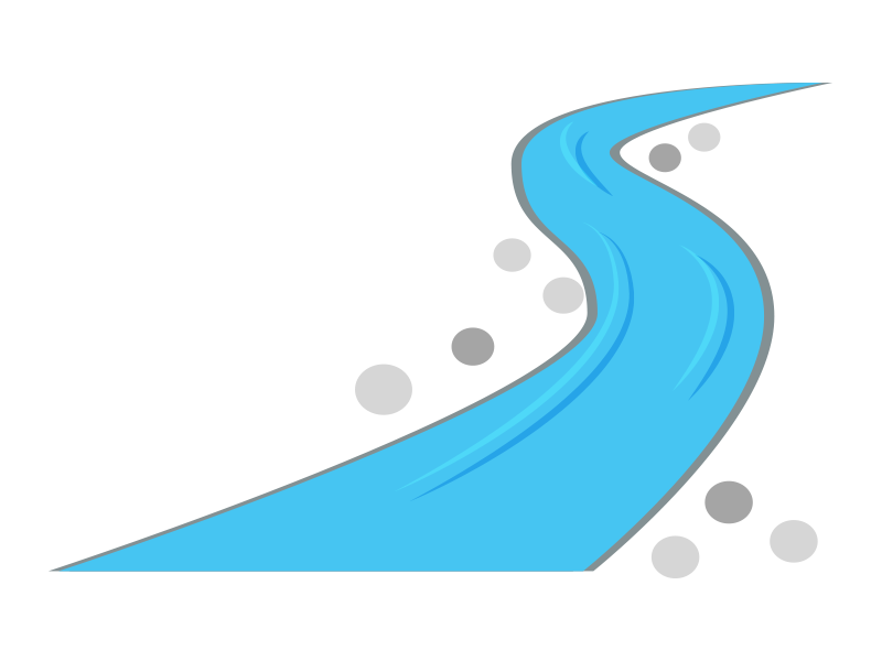 Japan Image 川 イラスト