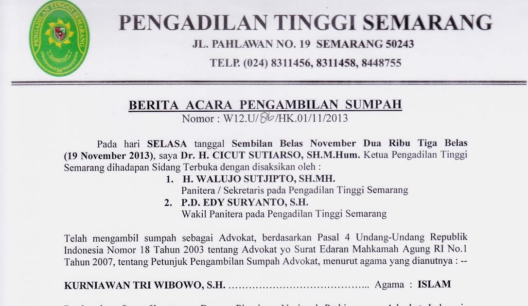 Contoh Berita Radio Hontoh