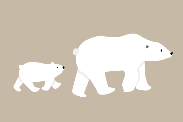 すべての動物の画像 驚くばかり白熊 イラスト