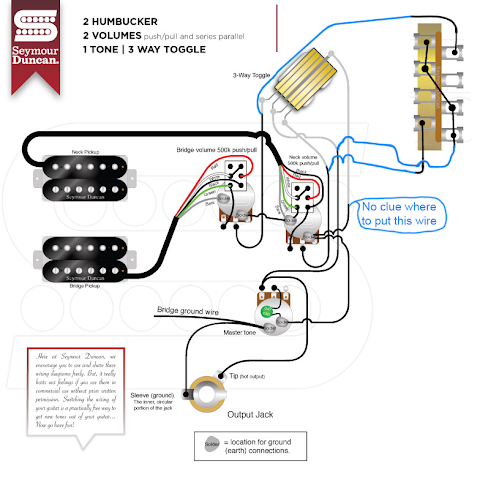 Wiring Diagram 3 Way Switch 1 Guitar Free  Complete 