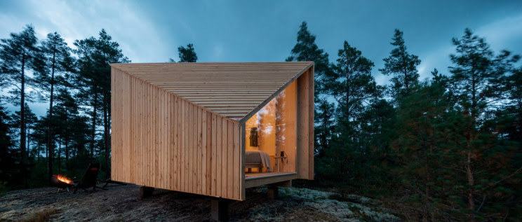Imagen  - Una cabina prefabricada de madera que puedes montar en cualquier lugar