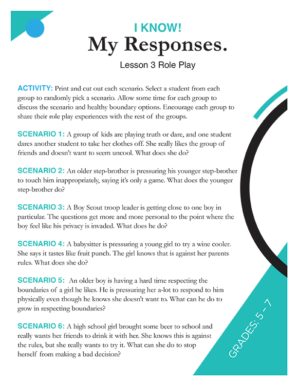 boundaries worksheet for kids mywallpapers site