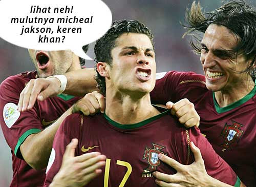 Cem Macem Foto Lucu Cristiano Ronaldo