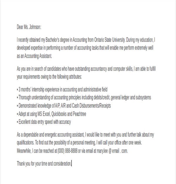 Fresh Graduate Application Letter For Teacher Job For ...