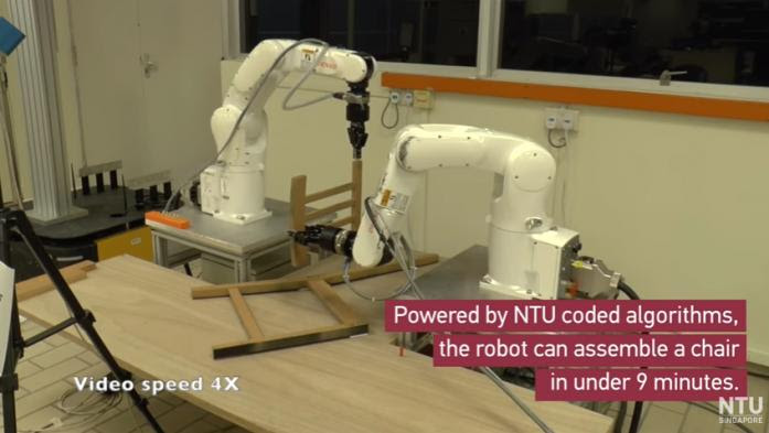 VIDEO. Ce robot est capable de monter seul une chaise Ikea en moins de 9 minutes