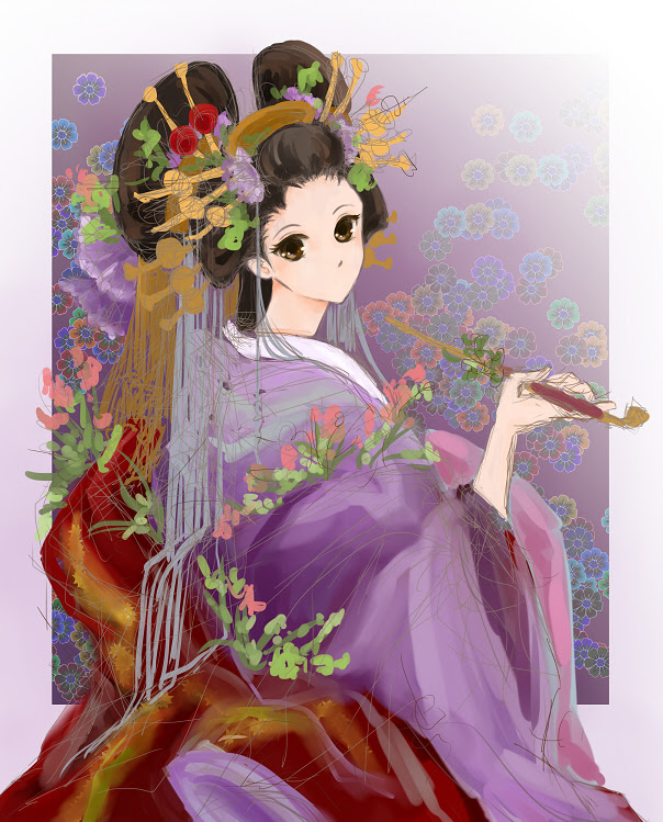 花魁 イラスト 花魁 イラスト かっこいい