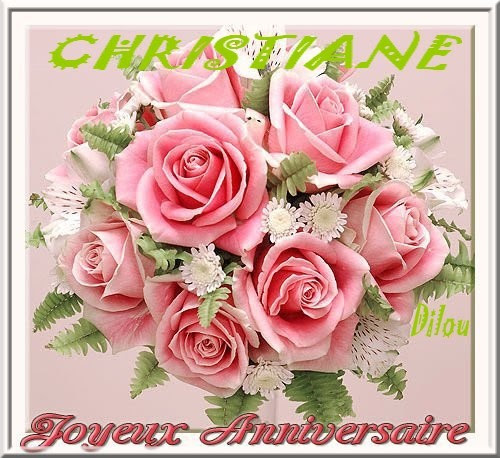 Carte Joyeux Anniversaire Christiane Keith