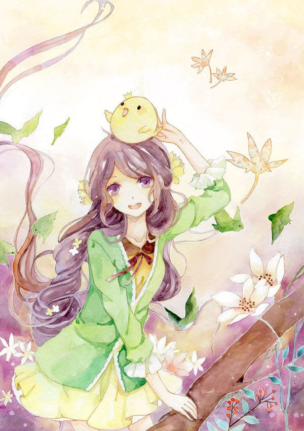 完了しました ふわふわ おしゃれ かわいい 可愛い 女の子 イラスト Josspicturekj2vf