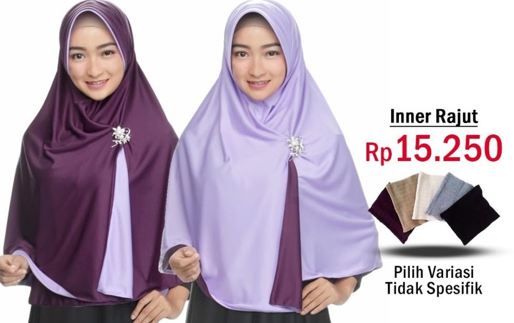 Baru 55 Warna  Jilbab Kekinian 