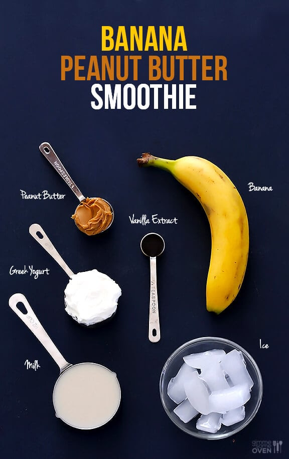 Bananas are a common feature on the breakfast menu. Peanut Butter Banana Smoothie Gimme Some Oven