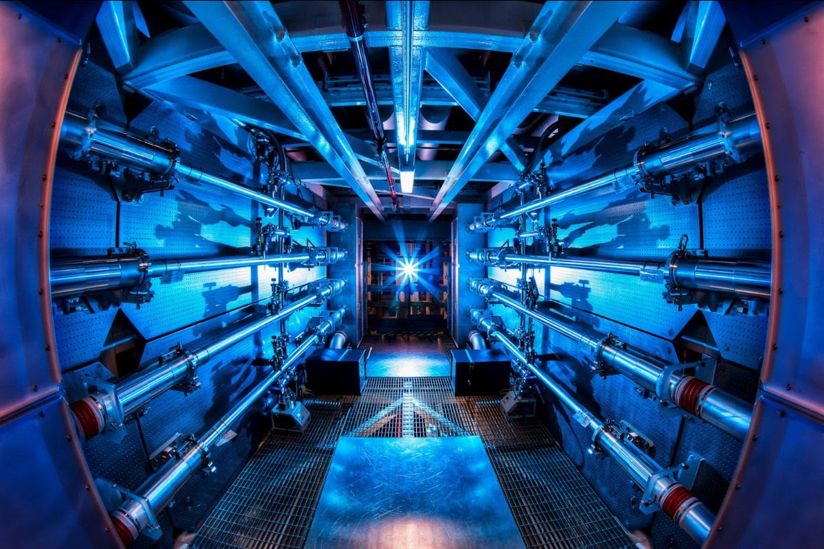 Photo of LLB fusion chamber