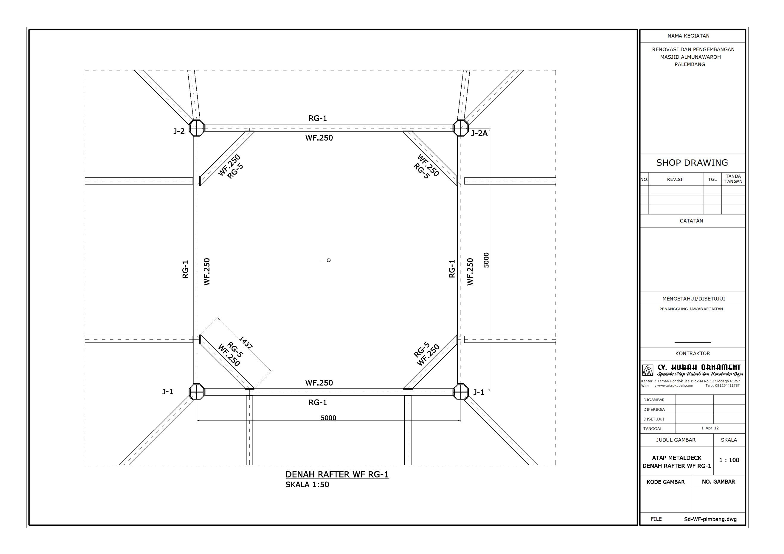 Gambar Kanopi Dwg Desain Rumah