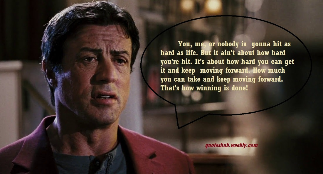 We would like to show you a description here but the site won't allow us. Rocky Balboa Movie Quotes Quotes Hub