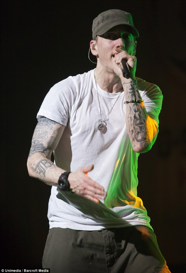 CELEBSWORLD: Eminem unveils 'aggressive' new track ...