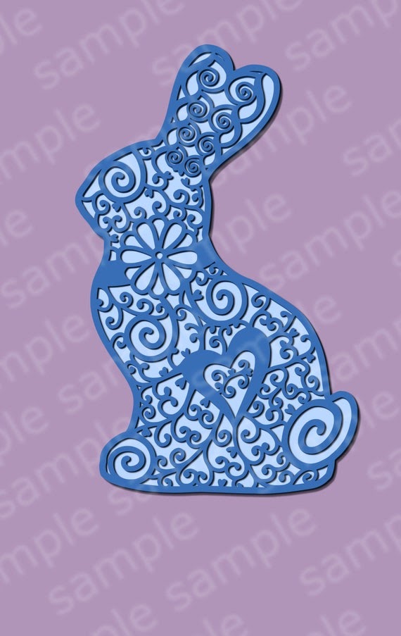 Download Multi Layered Easter Bunny Mandala Layered Svg Free Layered Svg Files