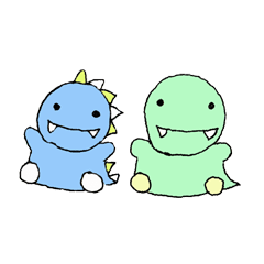 最新ティラノサウルス 恐竜 かわいい イラスト 無料イラスト集