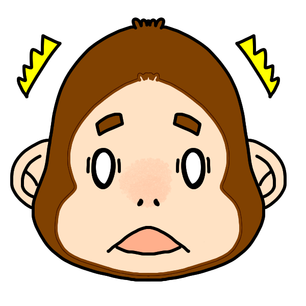 あなたのためのイラスト ぜいたくビックリ 顔 イラスト