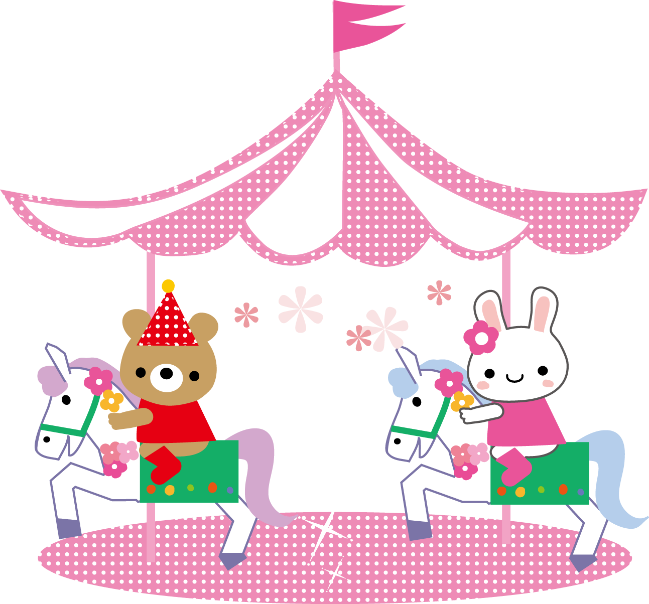 Ngantuoisoneo5 75 メリーゴーランド イラスト