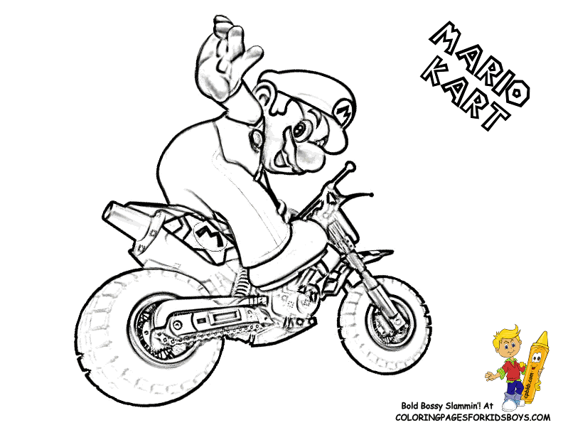 This drawing was made at internet users' disposal on 07 february 2106. Free Mario Kart 8 Coloring Pages Download Free Mario Kart 8 Coloring Pages Png Images Free Cliparts On Clipart Library