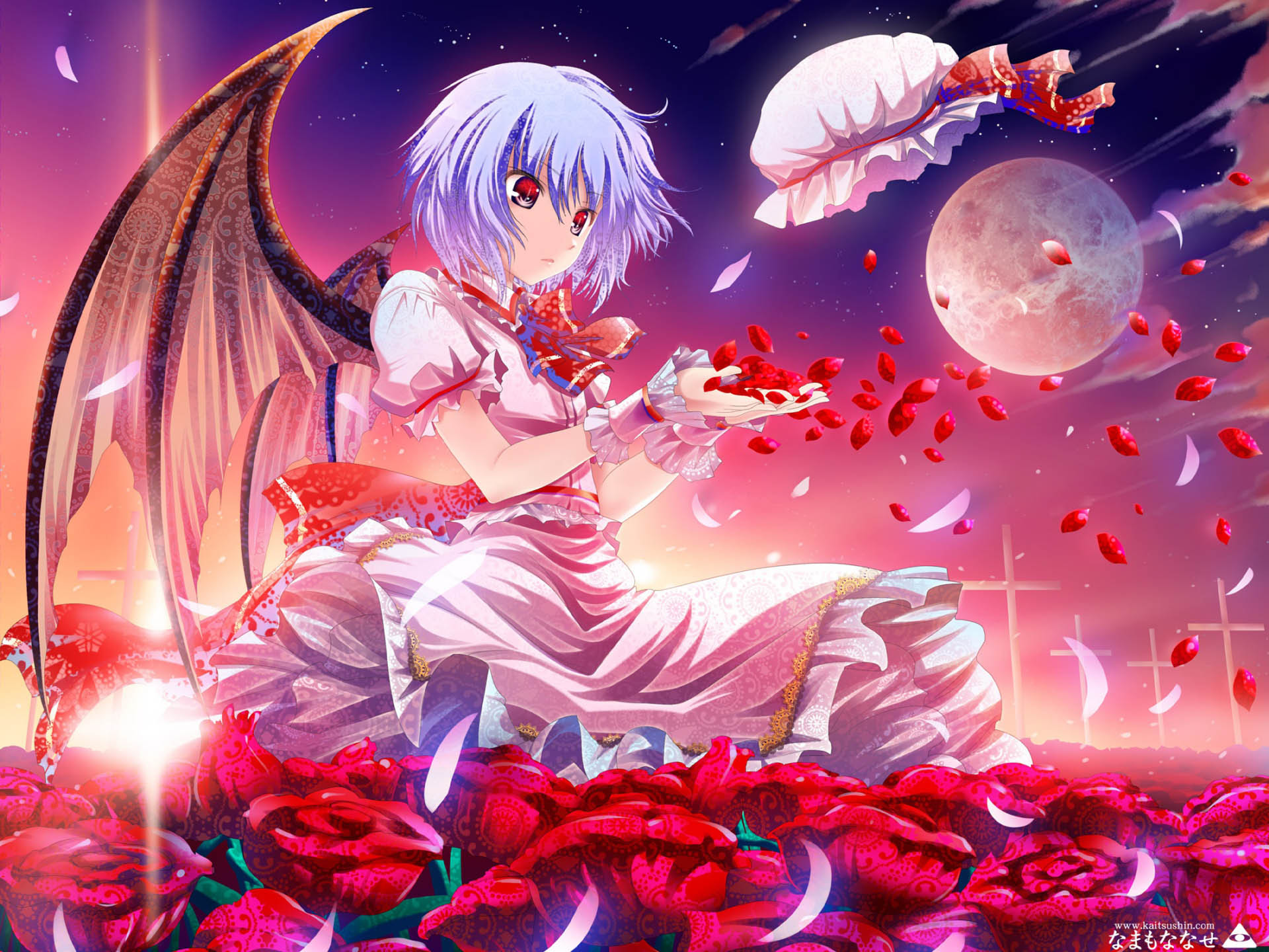 驚くばかり和風 東方 イラスト 壁紙 最高の花の画像