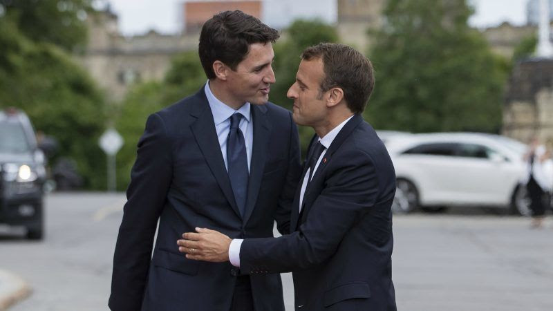 Trudeau and Macron