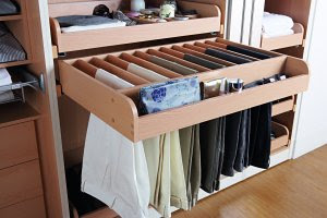 This wardrobe storage solution has some amazing features including fitted sliding wardrobe doors and pull out shoe storage. The Clever Bedroom Storage Genie From Mfi Uk Home Ideasuk Home Ideas