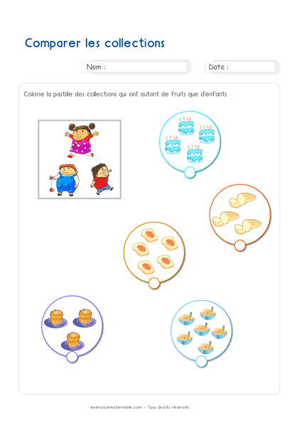 Venez découvrir nos merveilleux des exercices de numération, de discrimination visuelles ou encore sur le tableau à double entrée. Maths Gs Maternelle A Imprimer Fiches Mathematiques Grande Section