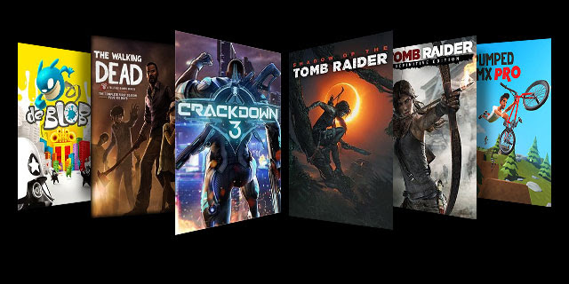 Box art of new games on Xbox Game Pass.