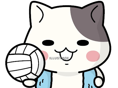 [最も選択された] かっこいい 可愛い バレーボール イラスト 177650