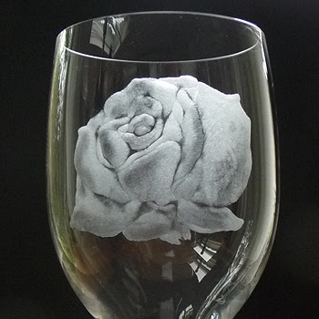 Weitere ideen zu glasgravur, gravur, wenn du mal buch. Blumen Stefanie Stanke Glasgestaltung
