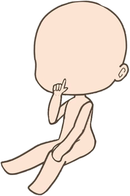 Base Gacha Life Body With Eyes Asalade Wallpaper
