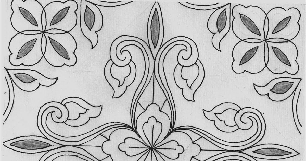  Motif  Batik  Yang Mudah Digambar Dan  Asalnya Batik  Indonesia
