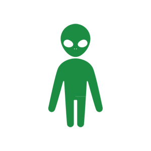 動物の島 トップ100 宇宙人 イラスト フリー