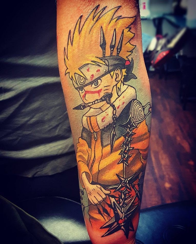 Koleksi Istimewa Gambar Tato Animasi Naruto, Gambar Tayo