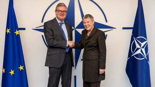 NATO Deputy Secretary General and European Commissioner discuss cyber challenges
