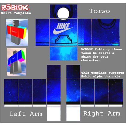 roblox galaxy adidas shirt template