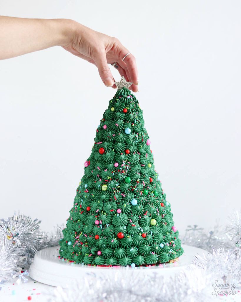 Christmas cake recipes from all your favourite bbc chefs mary berry, delia smith, frances quinn, the hairy bikers and many more. Fahoo Fores Christmas Tree Cake Tutorial Sprinkle Pop