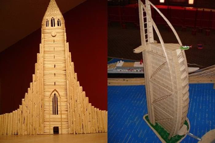 Toothpick Art