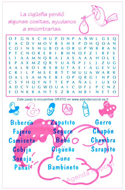 Aquí podrás encontrar muchos juegos para tu baby shower, gratis, en español y listos para imprimir. Juegos Para Baby Shower Nina Con Respuestas Baby Shower