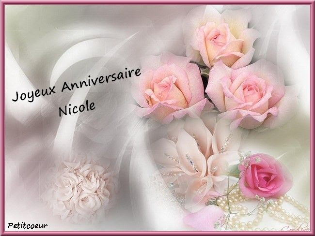 Muryopngjpuftjr 100 Ou Plus Bon Anniversaire Nicole Gif Joyeux Anniversaire Nicole Gif