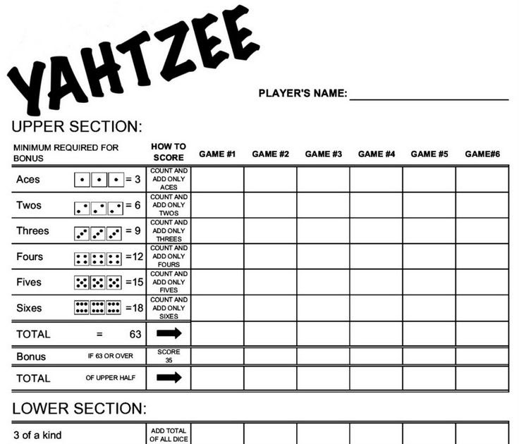 75 free printable yahtzee score sheets freeprintable