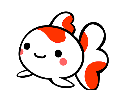 [10000ダウンロード済み√] 書き方 金魚 イラスト かわいい 283295
