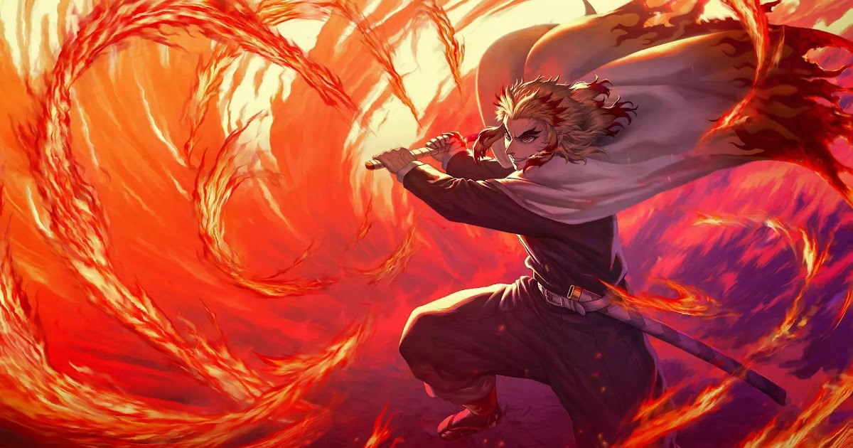 Flame Kyojuro Rengoku Wallpaper 4K : 70 Kyojuro Rengoku Hd Wallpapers