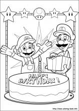 Mario has appeared in over 200 video games since his creation. Super Mario Bros Coloring Pages On Coloring Book Info